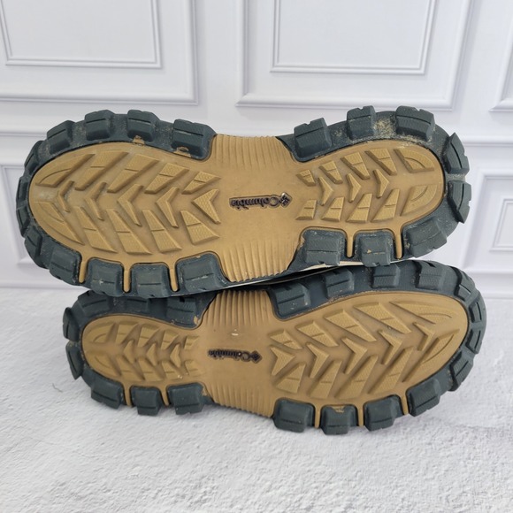 Columbia Womens  Hiking Boots Size 9.5 Waterproof Brown Tan Transverse Suede - Picture 6 of 10